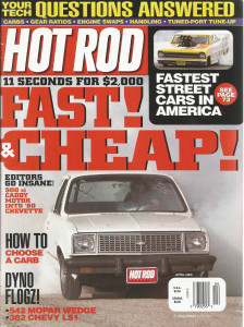 HOT ROD 2000 APR - CADDY/CHEVETTE,CHRISMAN, MUSI,WEDGE